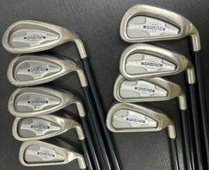 東ヤe#59 Callaway STEEL HEAD アイアンセット 9本 スチールヘッド 3 4 5 6 7 9 P S A BIG BERTHA ゴルフクラブ 右利き用