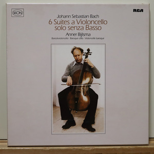独SEON RL30369 アンナー・ビルスマ J.S.バッハ/無伴奏チェロ組曲全曲 1979年録音 ドイツプレス 3枚組
