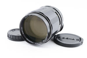 【良品】６枚玉！ ペンタックス Pentax SMC Takumar 135mm f/2.5 大口径 高級 単焦点レンズ M42マウント 試写・動作確認済み！2017459