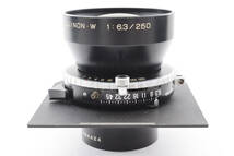 【良品】富士フイルム Fuji FUJINON W 250mm f/6.3 大判レンズ リンホフ規格ボード 動作確認済み！1996297_画像10