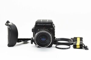 【良品】マミヤ Mamiya RB67 Pro S 中判カメラ Sekor C 65mm f/4.5 & 120バック & グリップ 動作確認済み！2042035