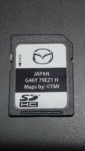 マツダコネクト 純正SDカード G46Y79EZ1H 最新2022年度版に更新済み あと2回更新出来ます。送料無料 MAZDA 24時間以内に即発送！