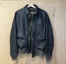 valde77 GA-12 VINTAGE LEATHER JAKET フライトジャケット a-2 g-1_画像4