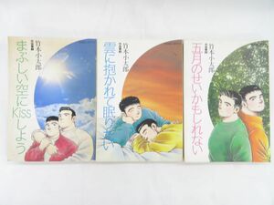 佐E4345●【3冊セット】竹本小太郎 作品集 まぶしい空にKissしよう/五月のせいかもしれない/雲に抱かれて眠りたい 第二書房