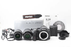 ★超美品★ PENTAX ペンタックス K-50 Wレンズキット #5919