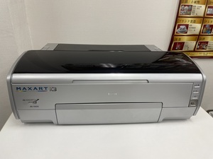 １円〜♪通電のみ確認済み　EPSON PX-5500 MAXART　インクジェットプリンター　現状品