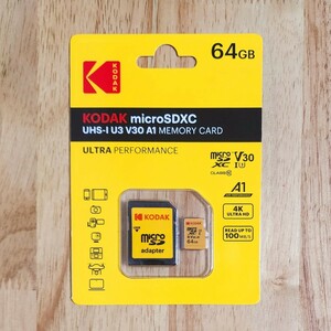 24時間以内出荷 microSDカード 64GB マイクロSDニンテンドースイッチ 64GB micro SD マイクロSDカード 高速　コダック　Kodak