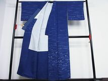 平和屋-こころ店■訪問着　流水花文　着丈150cm　裄丈63cm　正絹　逸品　B-oa7458_画像2