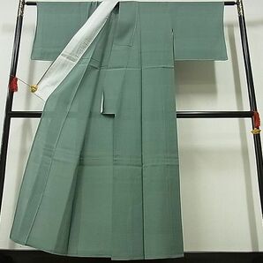 平和屋-こころ店■東郷織物謹製 本場大島紬 夏大島 縞 着丈154cm 裄丈63.5cm 逸品 未使用 mop2484の画像3