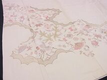 平和屋野田店■豪華色留袖　総絞り　駒刺繍　松竹梅に宝尽くし　金糸　逸品　n-hj7589_画像5