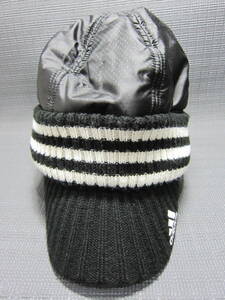 adidas GOLF アディダスゴルフ　ウーブンコンビニットキャップ　帽子　黒　56～58cm　S2312C