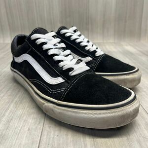 A-30 VANS バンズ　オールドスクール　スニーカー　カジュアルスニーカー　ウォーキングスニーカー　ブラック　メンズ　28cm