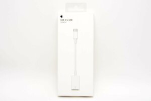 【未開封品】 Apple純正 USB-C - USBアダプタ MJ1M2AM/A Model:A1632 アップル USB-C - USBアダプタ #3769