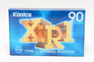 【新品未開封品】KONICA コニカ オーディオカセットテープ XR1 90分 ノーマルポジション