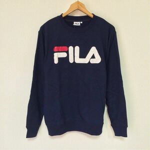 FILA(ITA)ロゴスウェットシャツ ネイビー