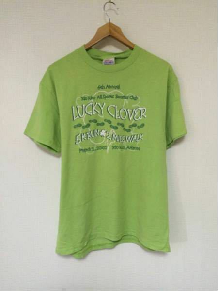 LuckyClover/Hanes(USA)ビンテージTシャツ