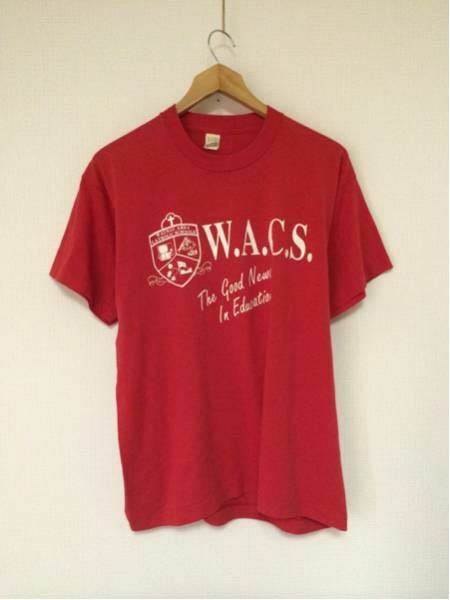 W.A.C.S./ScreenStarsビンテージTシャツ(アメリカ製)
