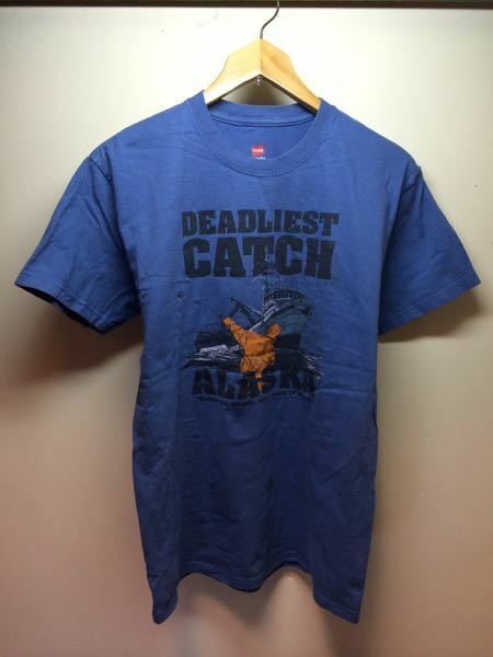 DeadliestCatchALASKA/Hanes(USA)ビンテージTシャツ