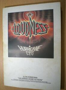 スコア★ラウドネス・バンドスコア・LOUDNESS★ハリケーンアイズ・HURRICANE EYES・激レア　値下げ