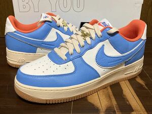 21年製 NIKE AIR FORCE 1 BY YOU UNLOCKED 50th DOUBLE SWOOSH ナイキ エアフォース 【DJ7015-991】LEATHER UNC ノースカロライナ US10