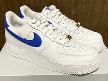 23年製 NIKE AIR FORCE 1 LO ナイキ エアフォース ローカット AF1【DM2845-100】WHITE ROYAL BLUE ホワイト ロイヤル ブルー 白×青 US9_画像2