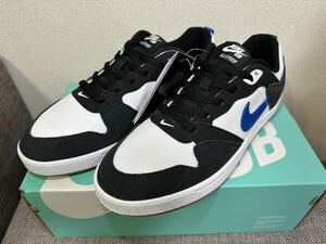 新品 未使用 NIKE SB ALLEYOOP アリウープ US9.5 27.5ｃｍ CJ0882-104 WHITE/TEAM ROYAL スケートボード 