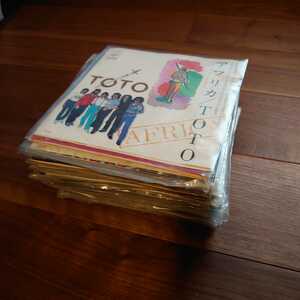 【すべて見本盤、50枚超】EP盤レコード・セット　洋楽、まとめて【toto,africa,kansas,sheena easton,ub40,fixx,gary benson】