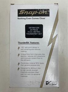 Snap-on スナップオン　ドリルビット25ピース　DBTBM125K 美品