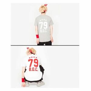 BOC｜2015winter Tシャツ 白×赤