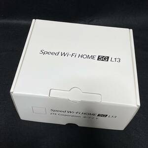 【新品/未使用】Speed Wi-Fi HOME 5G L13［ZTR02SWA］ホワイト au★ホームルーター/赤ロム保証★　12081