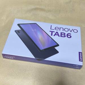 【SIMフリー/新品/未開封】Lenovo Tab6［A101LV］アビスブルー★SoftBank版SIMフリー★　12093