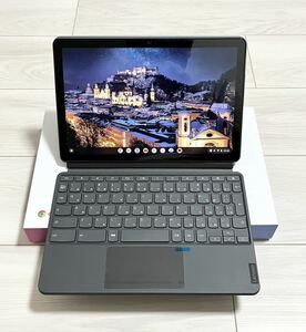 美品 Lenovo IdeaPad Duet Chromebook 10.1インチ 4GB 128GB レノボ クロームブック タブレット
