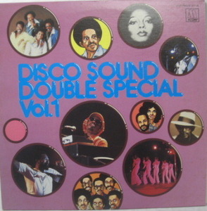 ♪♪LPレコード懐かしの「Disco sound」DOUBLE SPECIAL豪華2枚組ビンテージ中古品R060102♪♪