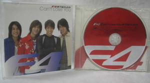 CD・LP/,Kポップス「F4 Can't Lose You」　中古品R051219