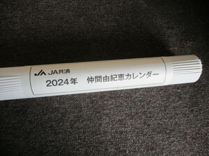 カレンダー　仲間由紀恵　JA　2024年　令和6年　未使用　送料￥510　新年　JA