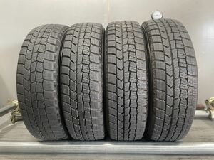 165/65R14(79Q)[商品番号7155] ダンロップ WINTERMAXX WM02 2018年製3本2020年製1本 4本セット 165/65/14