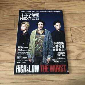 キネマ旬報next vol.28 HIGH&LOW THE WORST 川村壱馬　山田裕貴　吉野北人　前田公輝　一ノ瀬ワタル他　リサイクル本　除籍本　美品