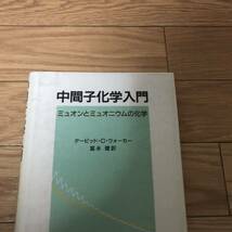 中間子化学入門　ミュオンとミュオニウムの化学　デービッドCウォーカー　富永健訳　紀伊國屋書店　リサイクル本　除籍本_画像1