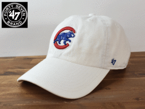★未使用品★ 47 BRAND 47 ブランド × CHICAGO CUBS カブス MLB【フリーサイズ】キャップ 帽子 H232