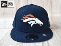 ★未使用品★NEW ERA ニューエラ × DENVER BRONCOS ブロンコス NFL 9 FIFTY【フリーサイズ】 キャップ 帽子 H77_画像2