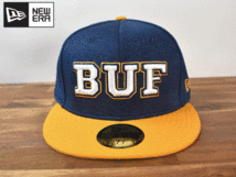 ★未使用品★NEW ERA ニューエラ × BUFFALO SABRES セイバーズ NHL 59 FIFTY【7-3/8 - 58.7cm】 キャップ 帽子 H580_画像2