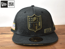 ★未使用品★NEW ERA ニューエラ × NFL ミリタリー アーミー 59 FIFTY【7-1/2 - 59.6cm】キャップ 帽子 W417_画像2