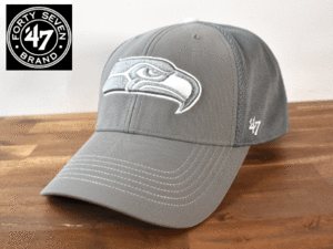 ★未使用品★ 47 BRAND 47 ブランド × SEATTLE SEAHAWKS シーホークス NFL【フリーサイズ】キャップ 帽子 H718