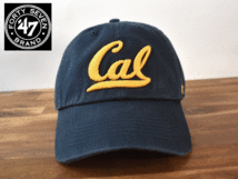 ★未使用品★ 47 BRAND 47 ブランド × CALIFORNIA GOLDEN BEARS ゴールデンベアーズ USカレッジ【XL - 60cm】キャップ 帽子 H733_画像2