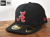 ★未使用品★NEW ERA ニューエラ × ALABAMA CRIMSONTIDE クリムゾンタイド 59 FIFTY LOW PROFILE【7-3/8 - 58.7cm】 キャップ 帽子 H690_画像1