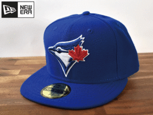 ★未使用品★NEW ERA ニューエラ × TORONTO BLUE JAYS ブルージェイズ MLB 59 FIFTY【7-1/2 - 59.6cm】 キャップ 帽子 W196