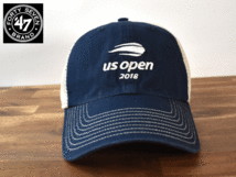 ★未使用品★ 47 BRAND 47 ブランド × US OPEN 2018【フリーサイズ】キャップ 帽子 W116_画像2