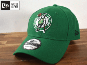 ★未使用品★NEW ERA ニューエラ × BOSTON CELTICS セルティックス NBA 9 FORTY【フリーサイズ】 キャップ 帽子 W193