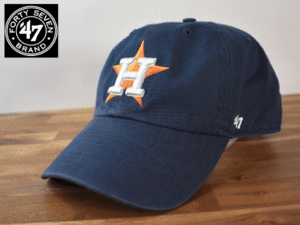 訳アリ★未使用品★ 47 BRAND 47 ブランド × HOUSTON ASTROS アストロズ MLB【フリーサイズ】キャップ 帽子 H890