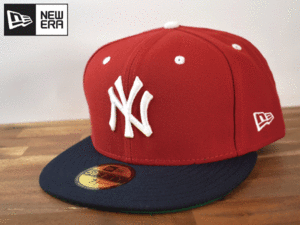 訳アリ★未使用品★NEW ERA ニューエラ × NEW YORK YANKEES ヤンキース MLB 59 FIFTY【7-1/2 - 59.6cm】 キャップ 帽子 H883